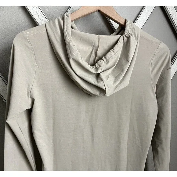Anetik Women's XS Breeze Tech Long Sleeve Hooded Shirt UPF 30+ WSBRZH0 - Picture 7 of 10